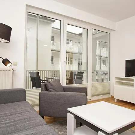 Balkon, Gratis Nutzung Vom Ahoi Erlebnisbad Und Sauna In Sellin - Karola 13 דירה
